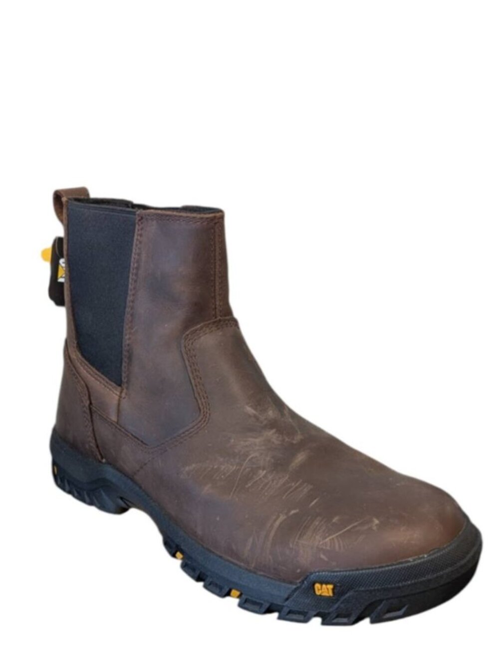 Caterpillar Wheelbase Soft Toe Men's Clay Work Boot, Size 12 - O